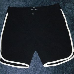 OXFORD GOLF Black White Golf Shorts 10